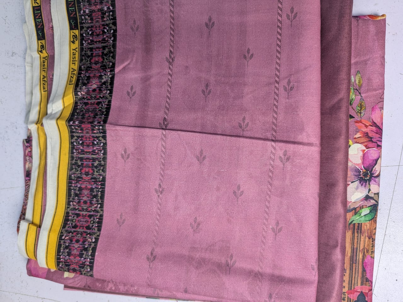 Linen  3PC suit - pc-6218