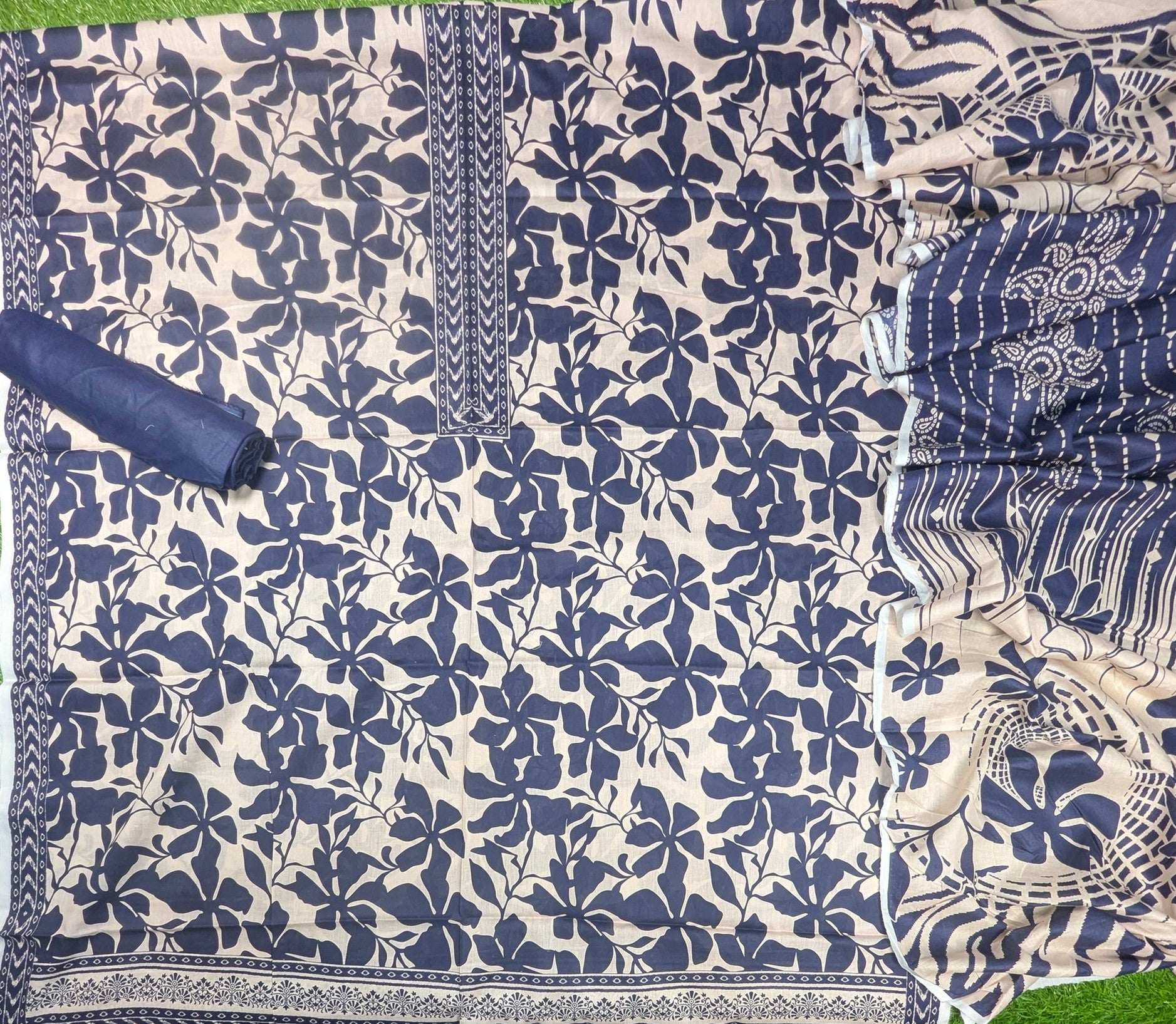 Pure lawn hit article 3p suit 9587