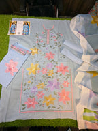 Pure lawn hit code 3p fancy 018